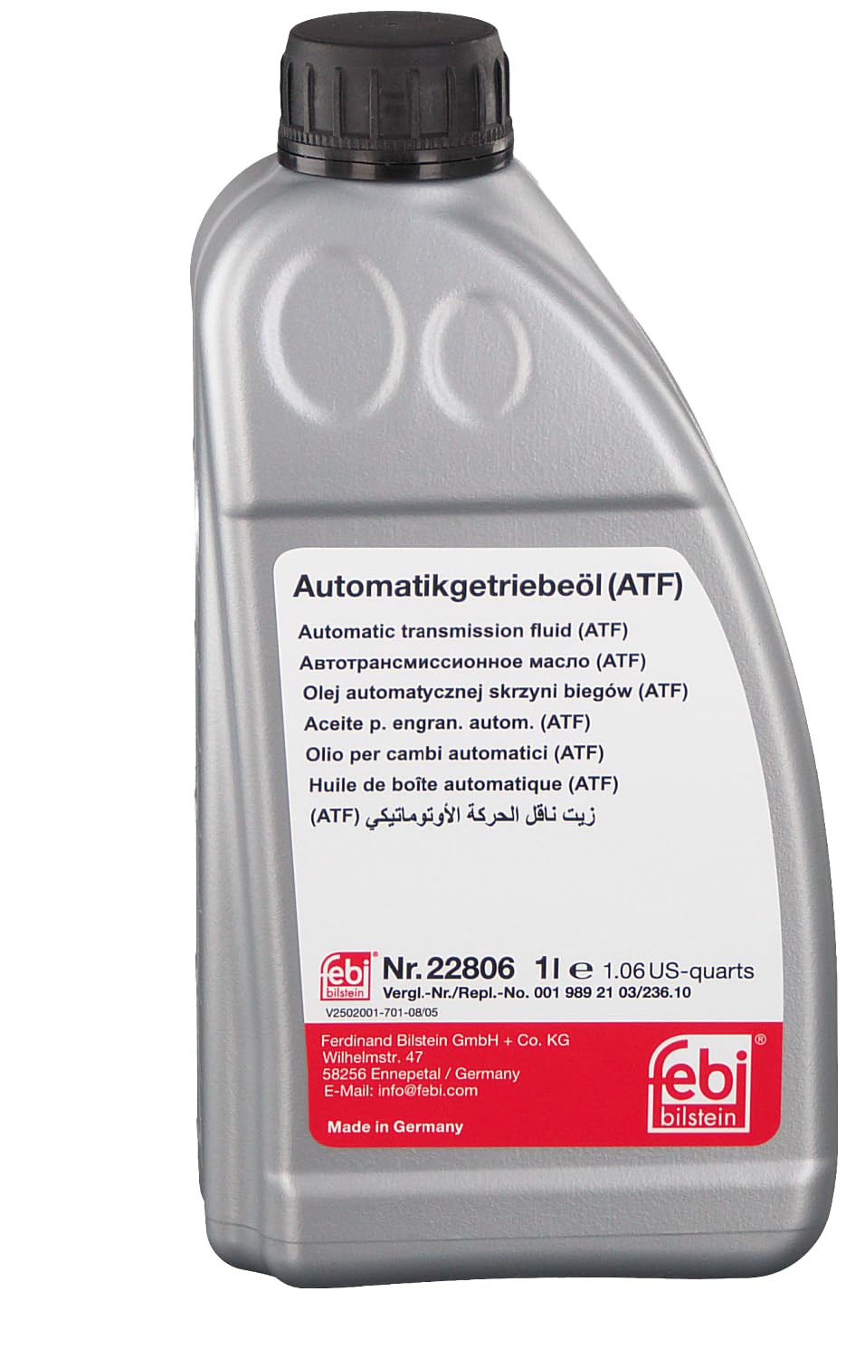 22806 Febi Масло в коробку передач