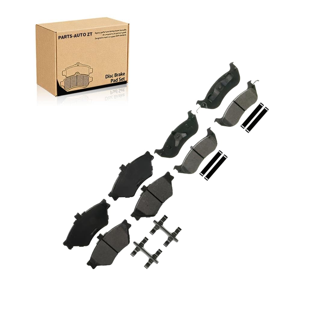 Купить 2W1Z2200AA Ford Колодки тормозные задние, дисковые