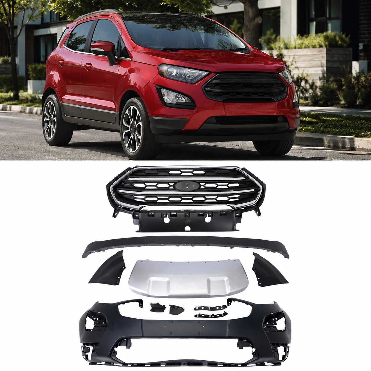 2498322 Ford Бампер передний в сборе