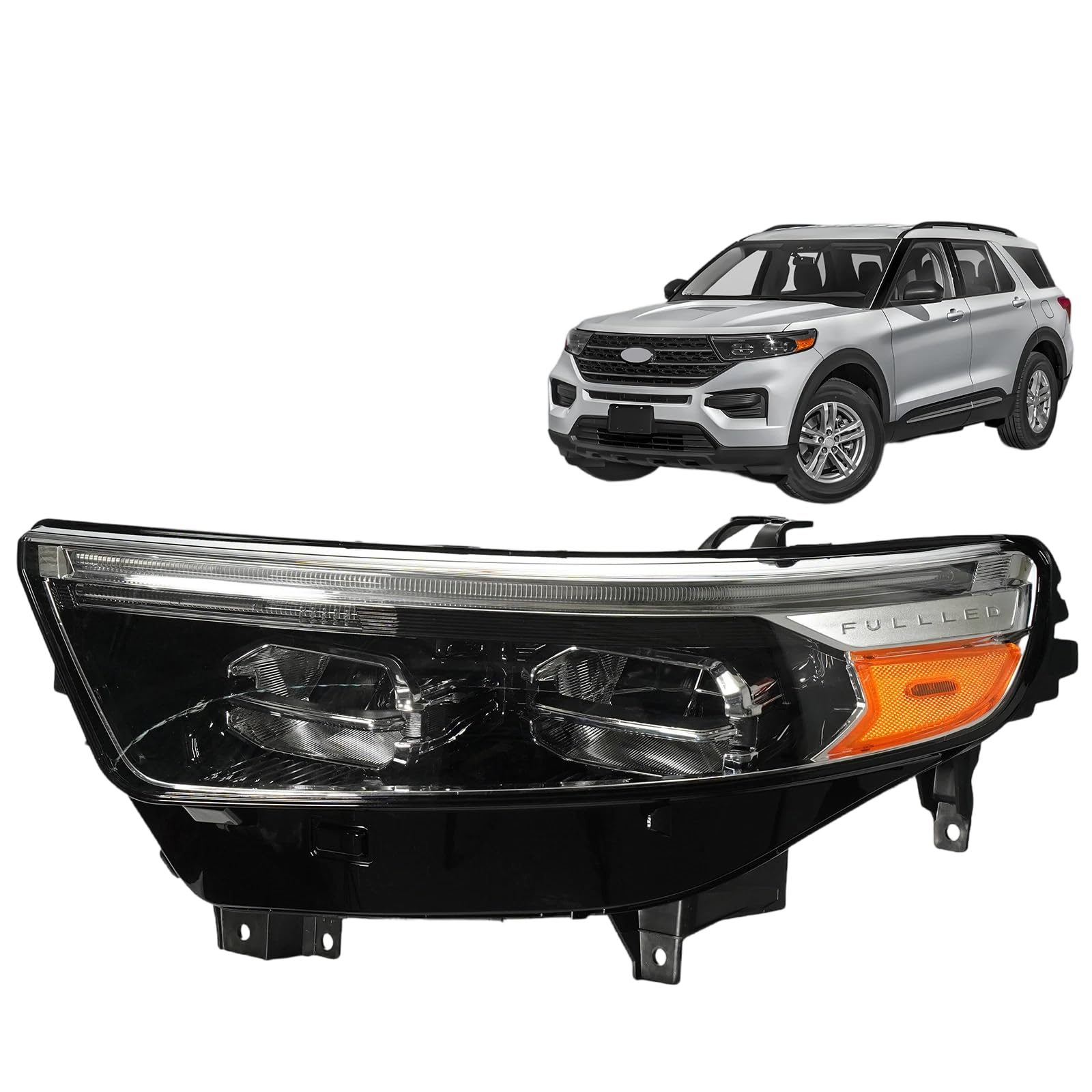 Фара левая Ford LB5Z13008AM цена, от 886.81 USD