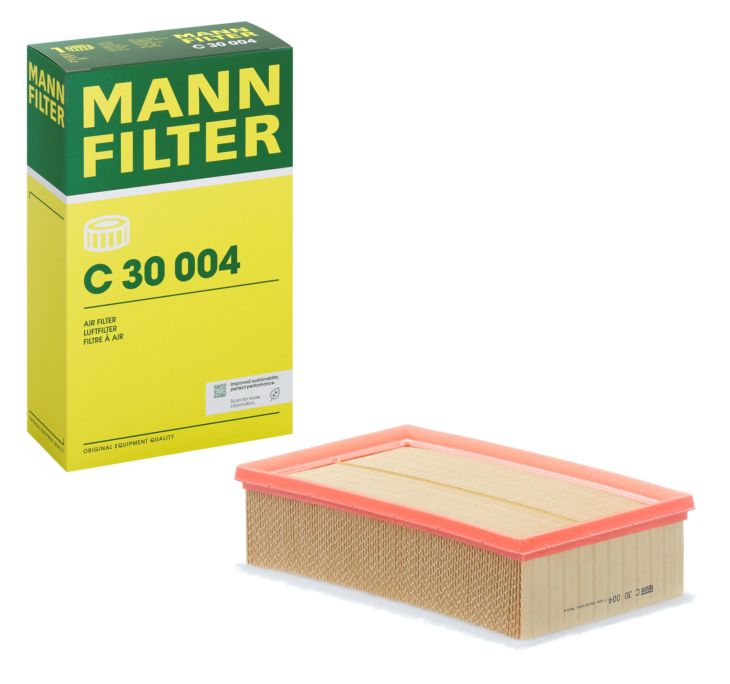 C30004 Mann-Filter Воздушный фильтр двигателя