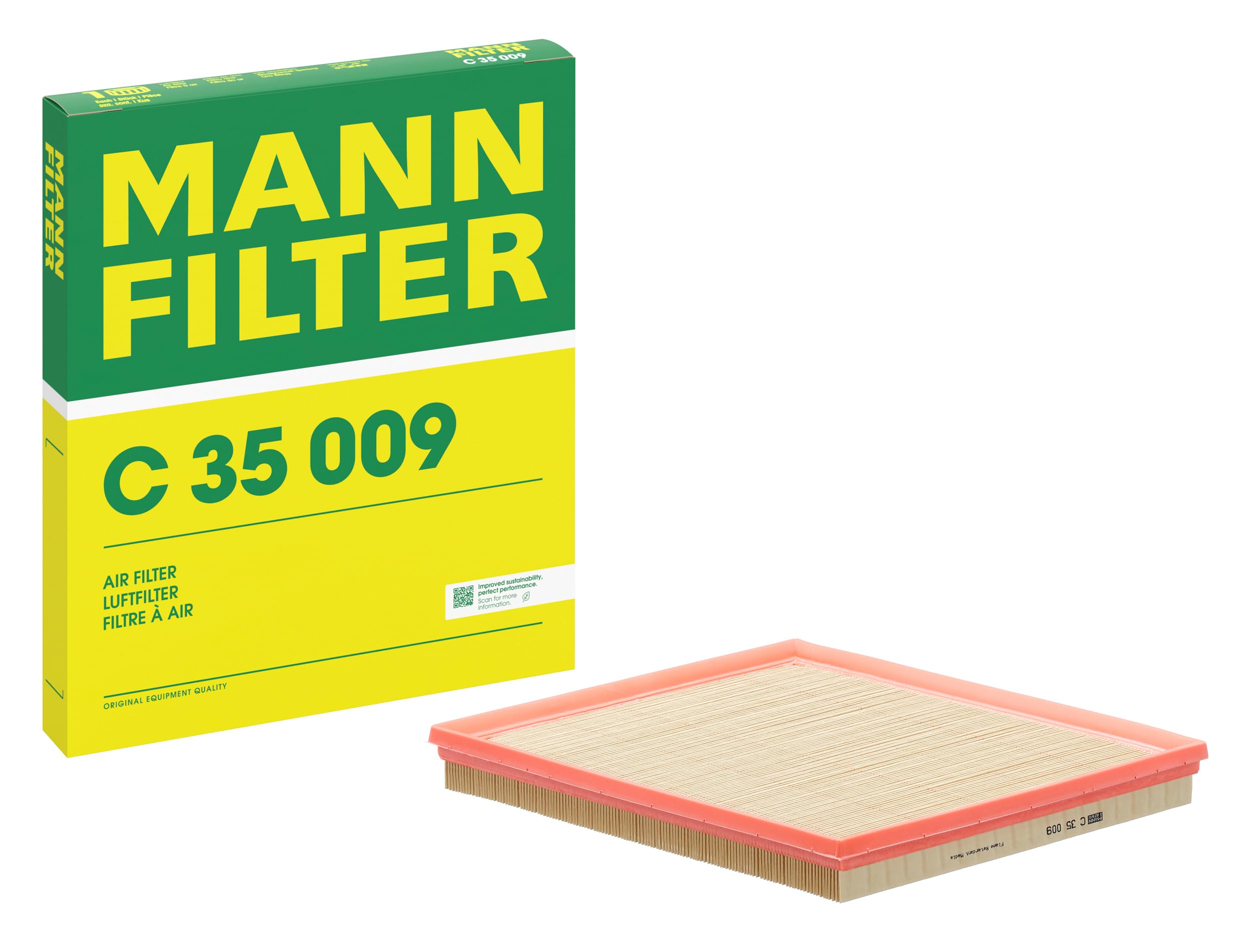 C35009 Mann-Filter Воздушный фильтр двигателя