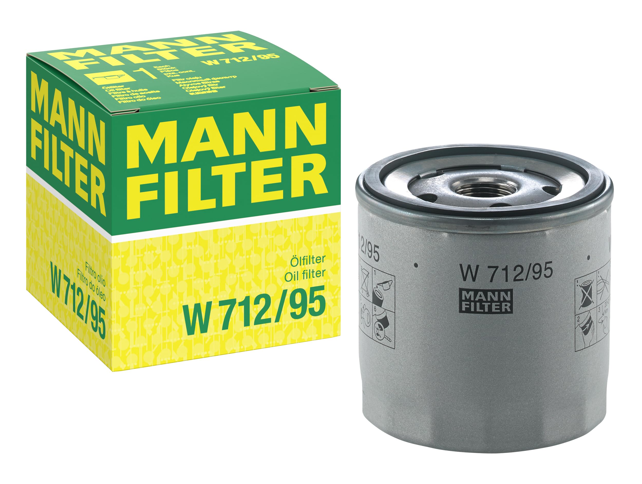 W71295 Mann-Filter Масляный фильтр двигателя
