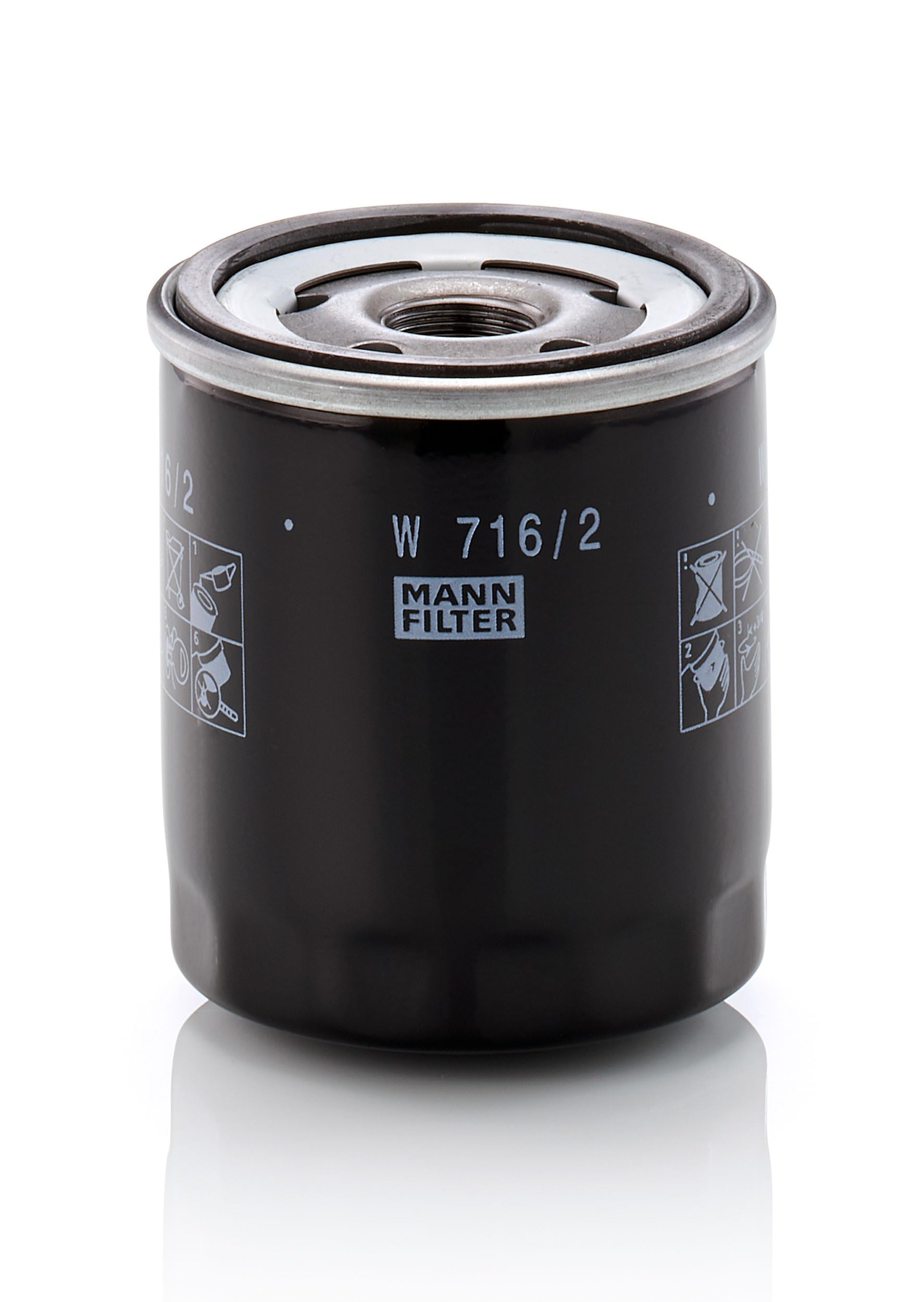 Масляный фильтр W7162 Mann-Filter