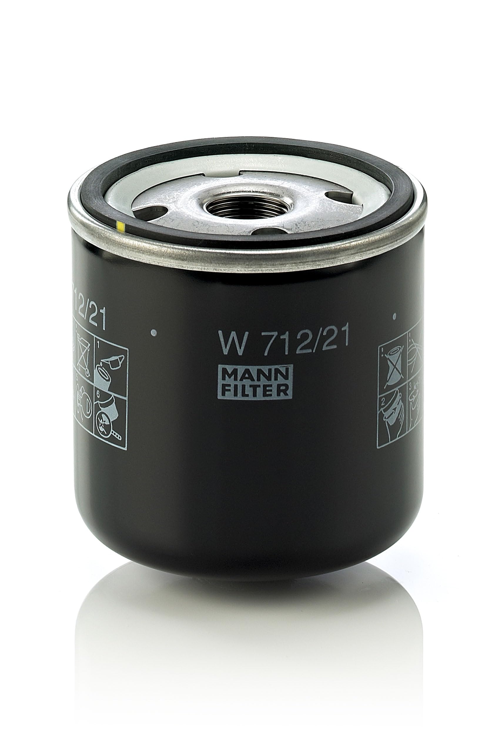 W712 Mann-Filter Масляный фильтр двигателя