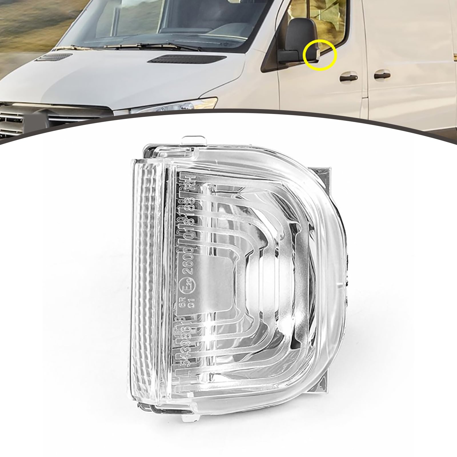 Указатель поворота зеркала, левый AND 42945083 цена, от 26.07 USD