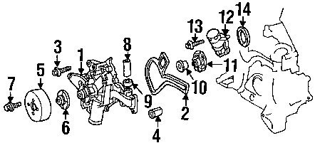 Купить N91014300801164 Mercedes Болт компрессора кондиционера