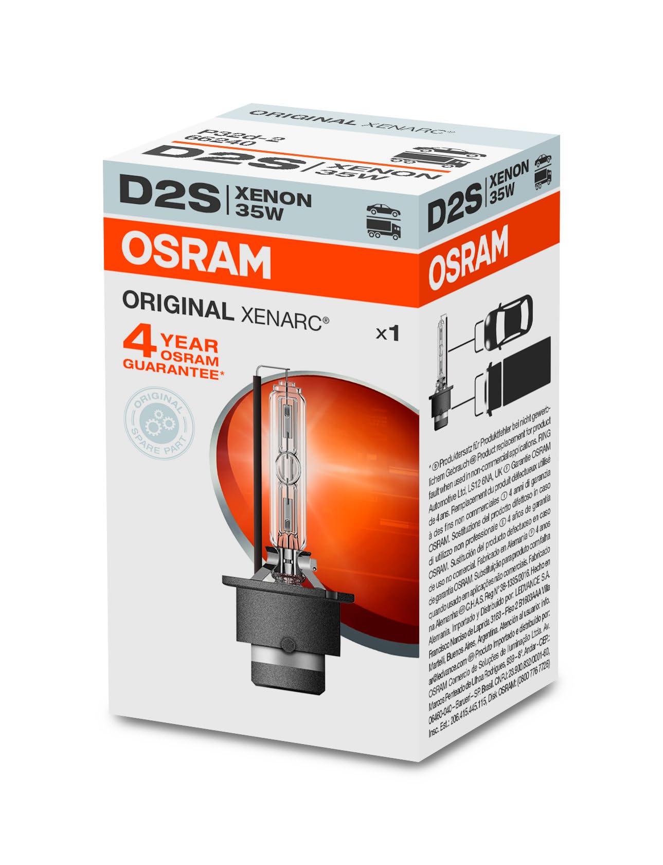 Ксенон Osram 66240 цена, от 34.43 USD