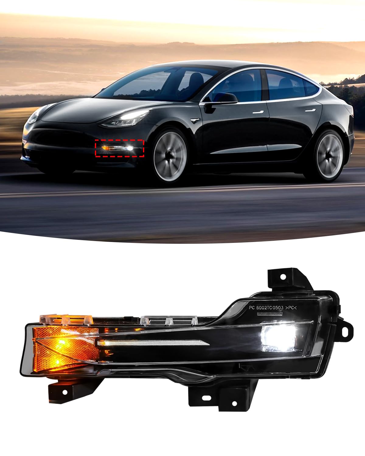 Фара противотуманная, левая ASR 107739100DASR цена, от 48.20 USD