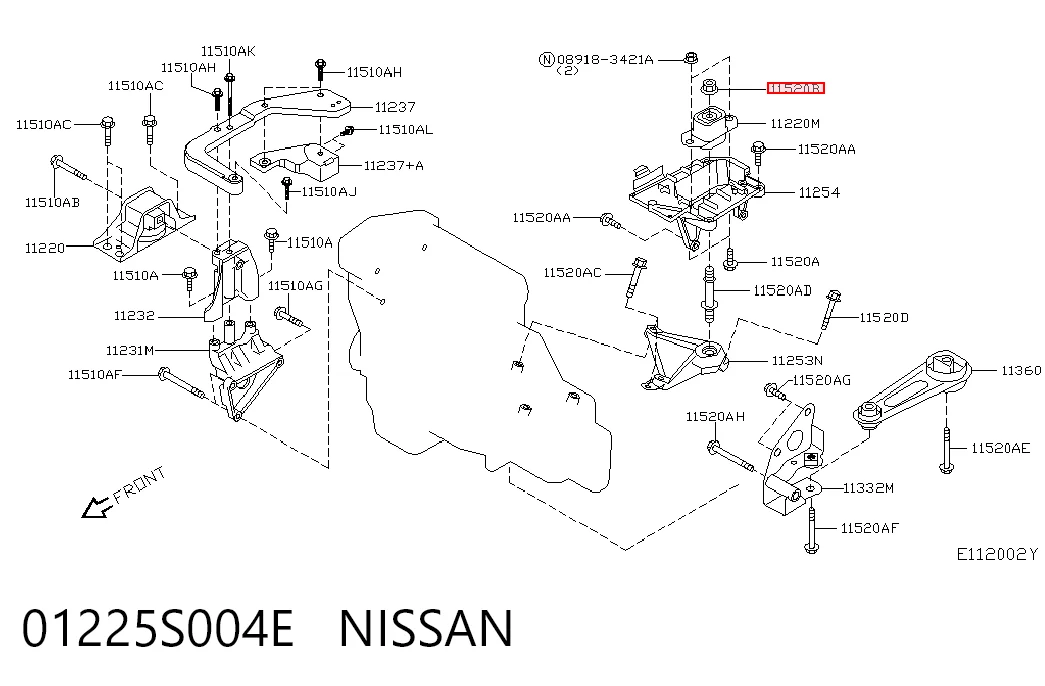 01225S004E Nissan/Infiniti