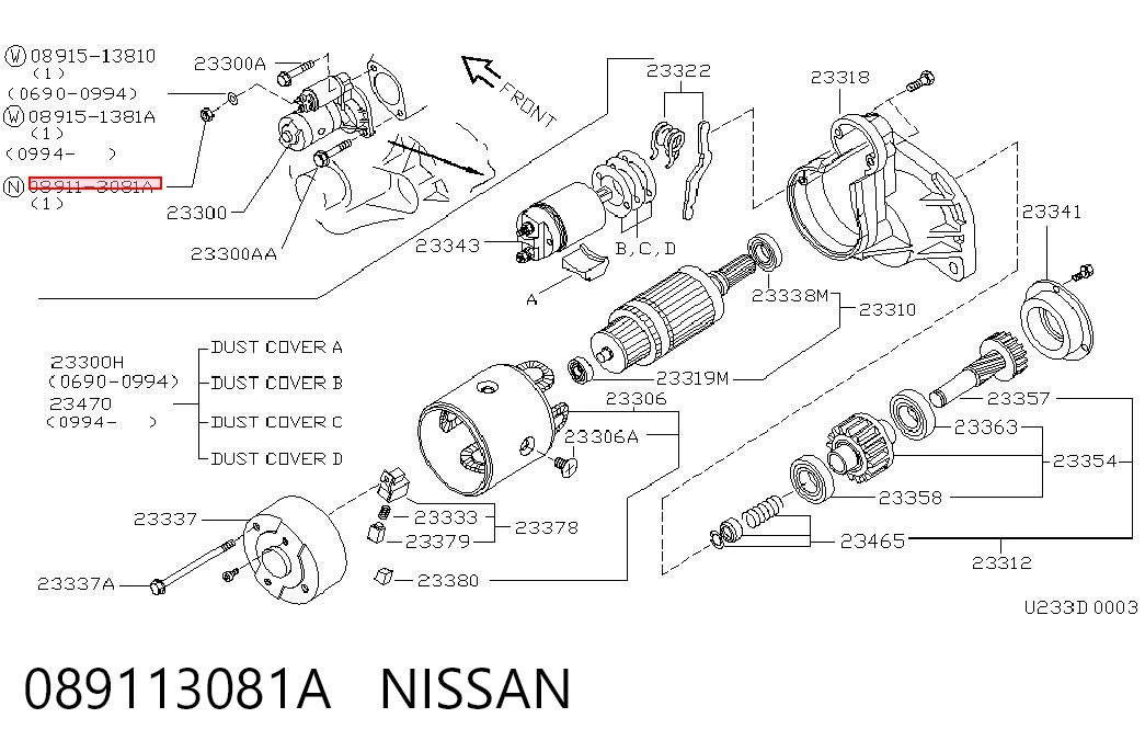 089113081A Nissan/Infiniti