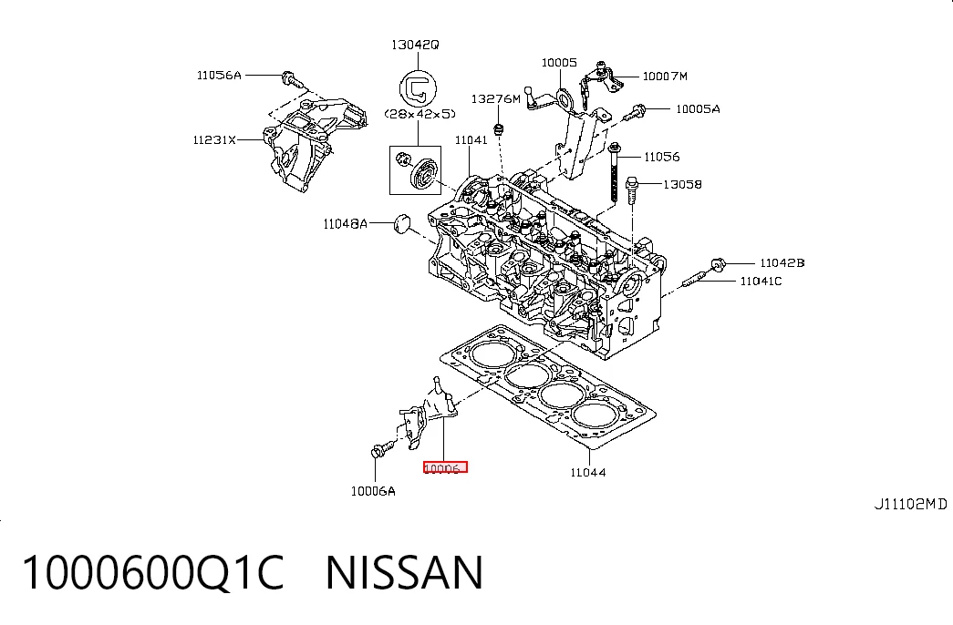 1000600Q1C Nissan/Infiniti