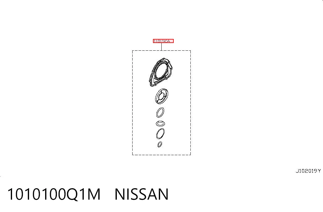 1010100Q1M Nissan/Infiniti