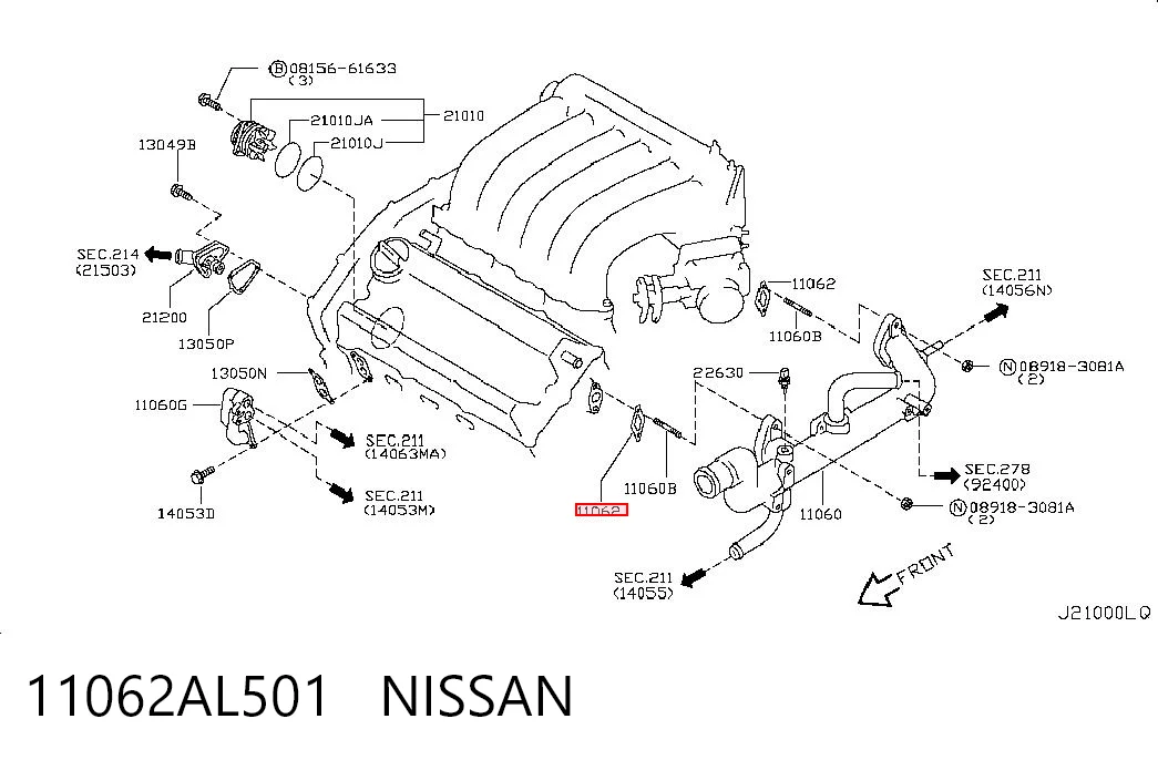 11062AL501 Nissan/Infiniti 
