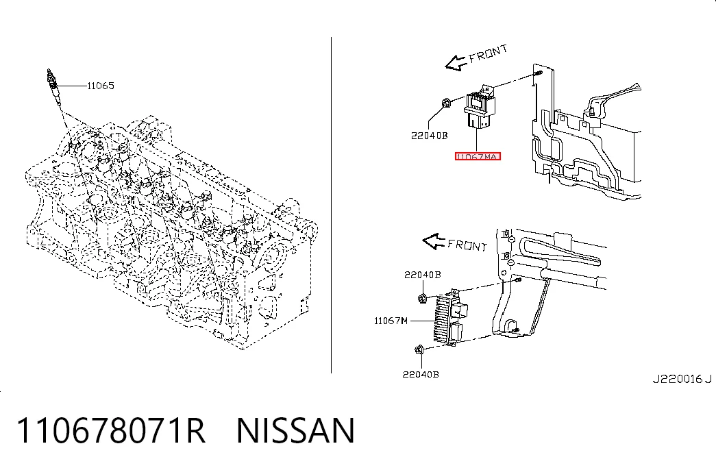  Реле свечей накала Nissan Qashqai 2