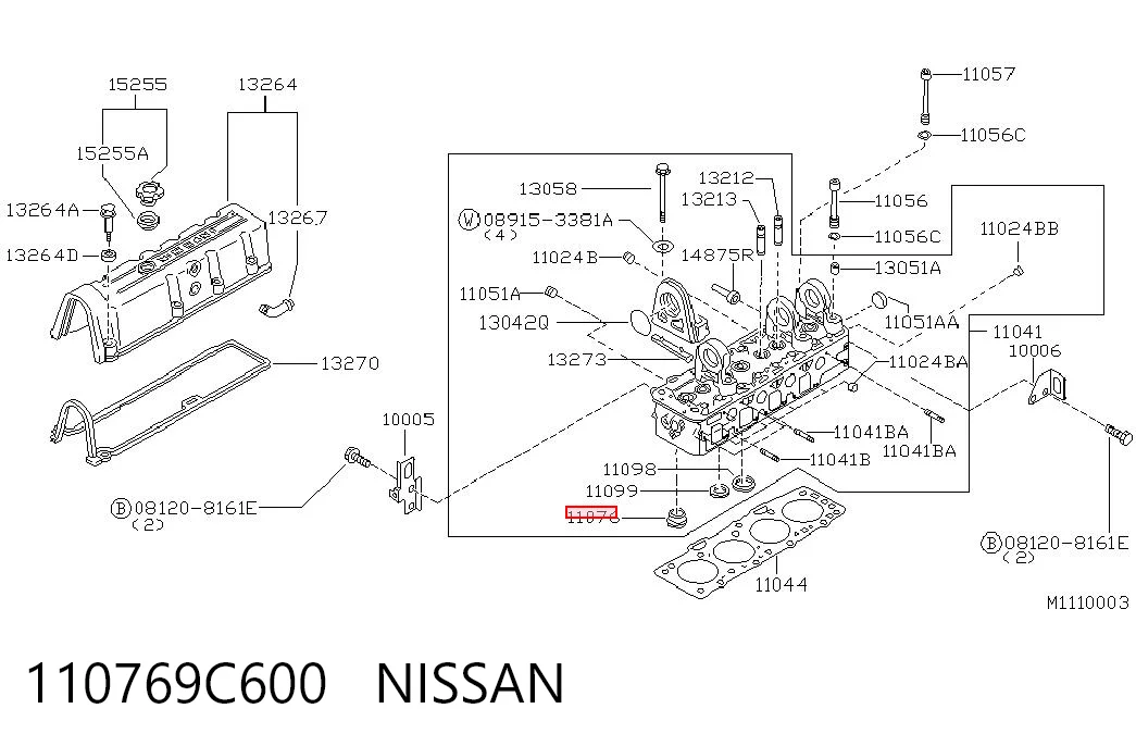 110769C600 Nissan/Infiniti