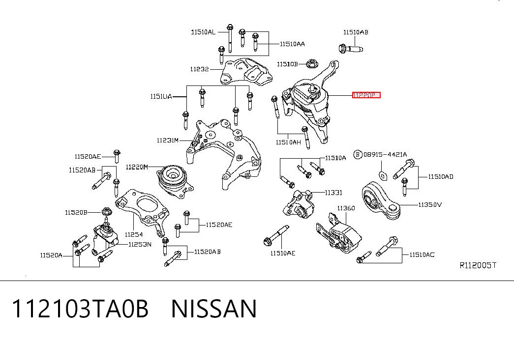 112103TA0B Nissan/Infiniti 