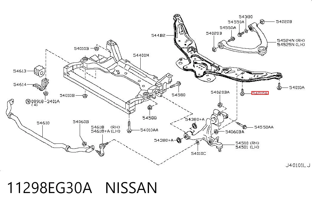 11298EG30A Nissan/Infiniti
