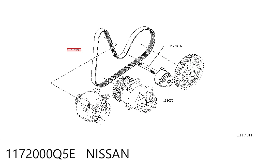 1172000Q5E Nissan/Infiniti