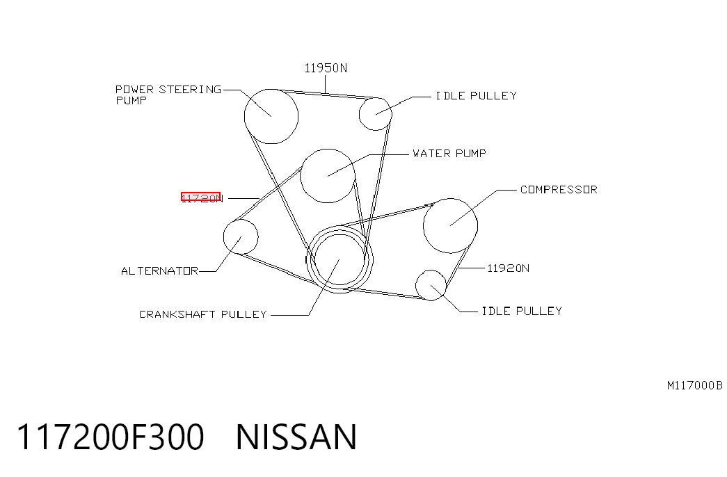 Ремень кондиционера NIPPON MOTORS 10X900