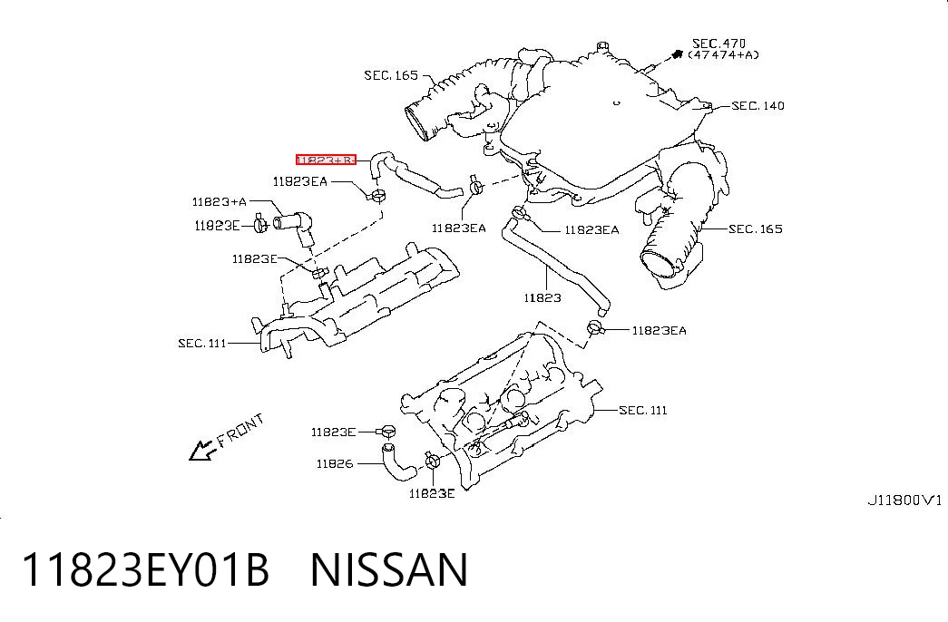 11823EY01B Nissan/Infiniti 