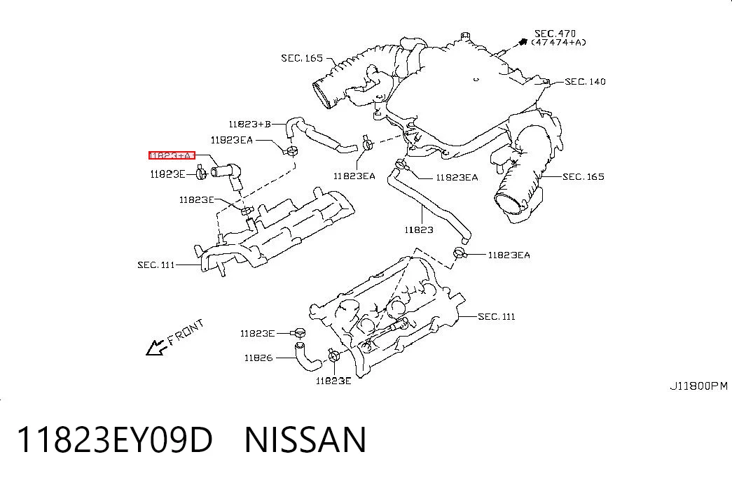11823EY09D Nissan/Infiniti 