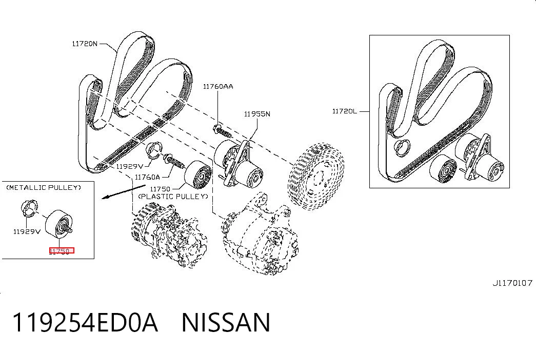 119254ED0A Nissan/Infiniti