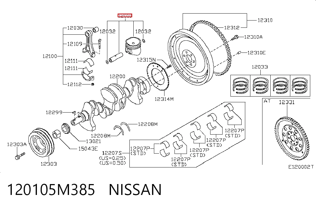 120105M385 Nissan/Infiniti