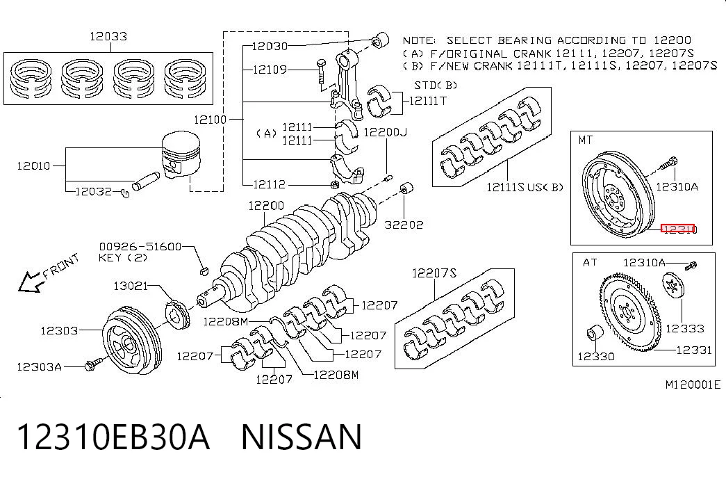 Демпферный маховик на Nissan Navara NP300 III D40
