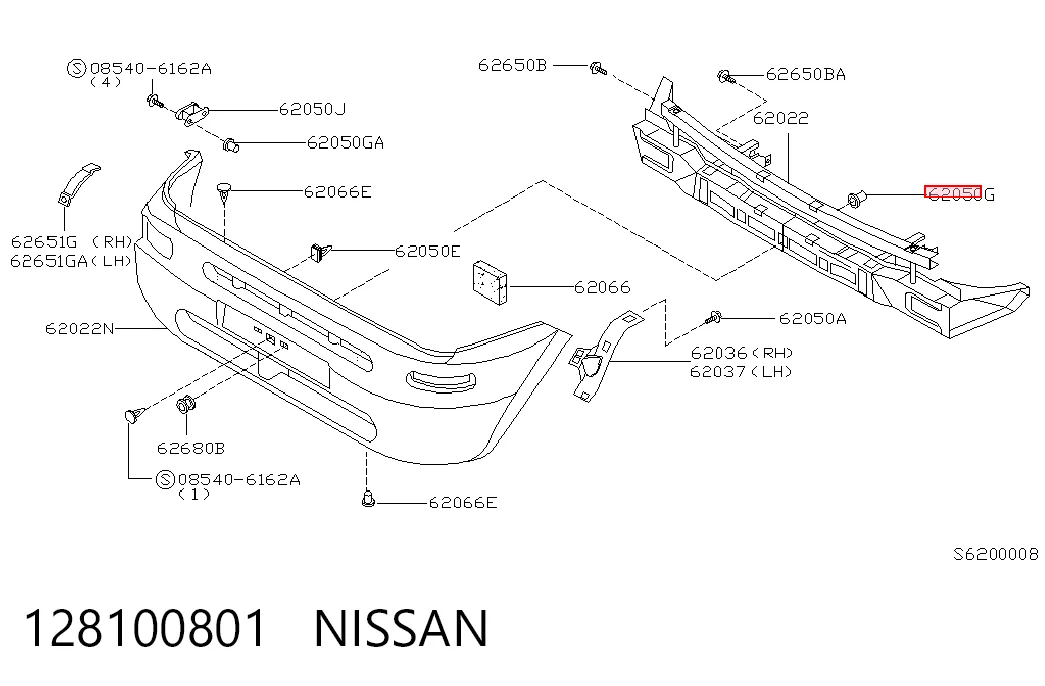 128100801 Nissan/Infiniti 