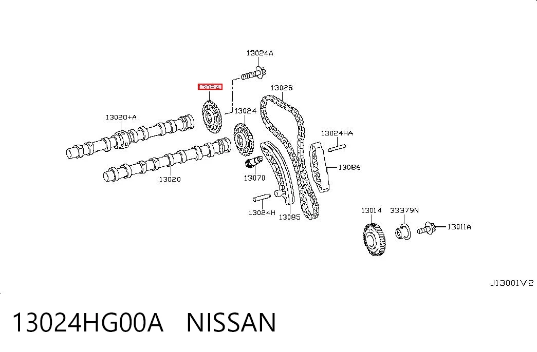 13024HG00A Nissan/Infiniti