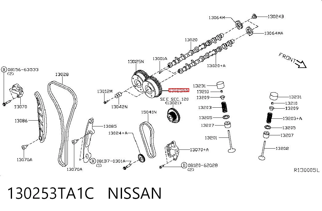 130253TA1C Nissan/Infiniti 