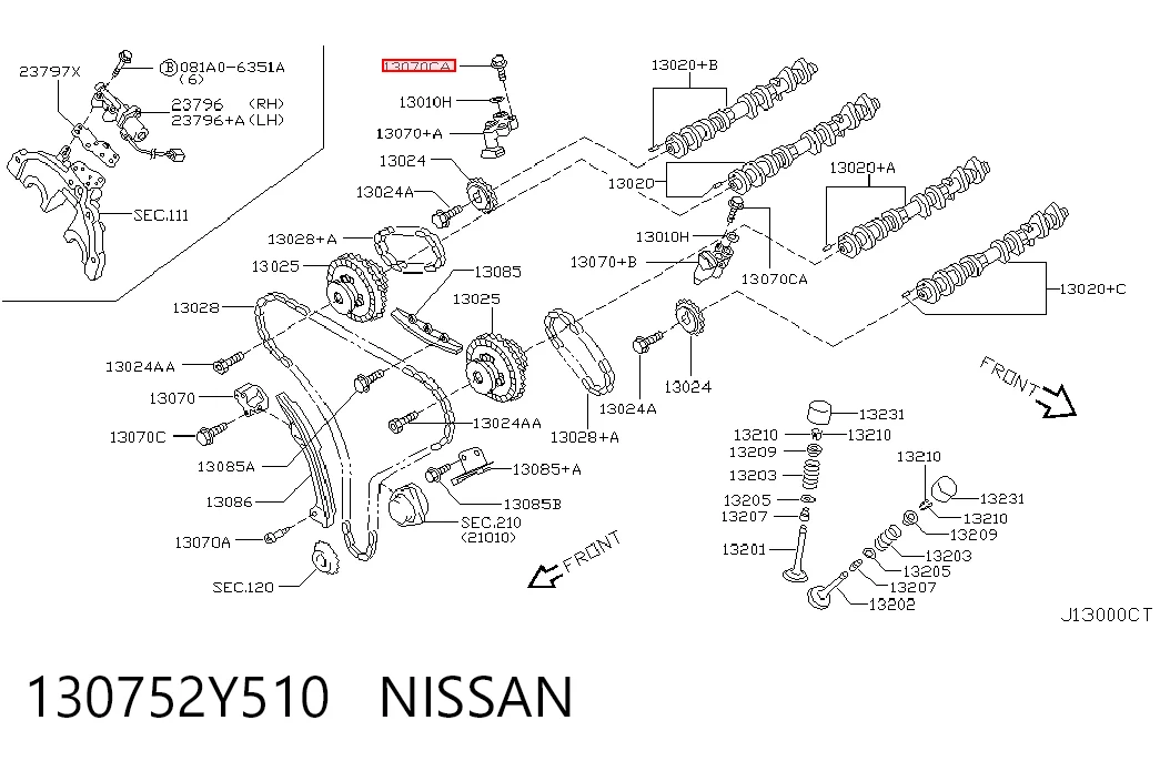130752Y510 Nissan/Infiniti