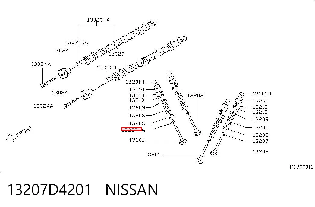 Сальники клапанов VSS207 NIPPON MOTORS
