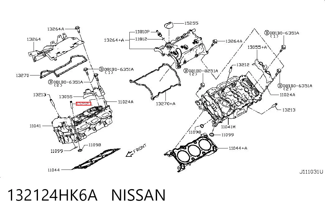 132124HK6A Nissan/Infiniti