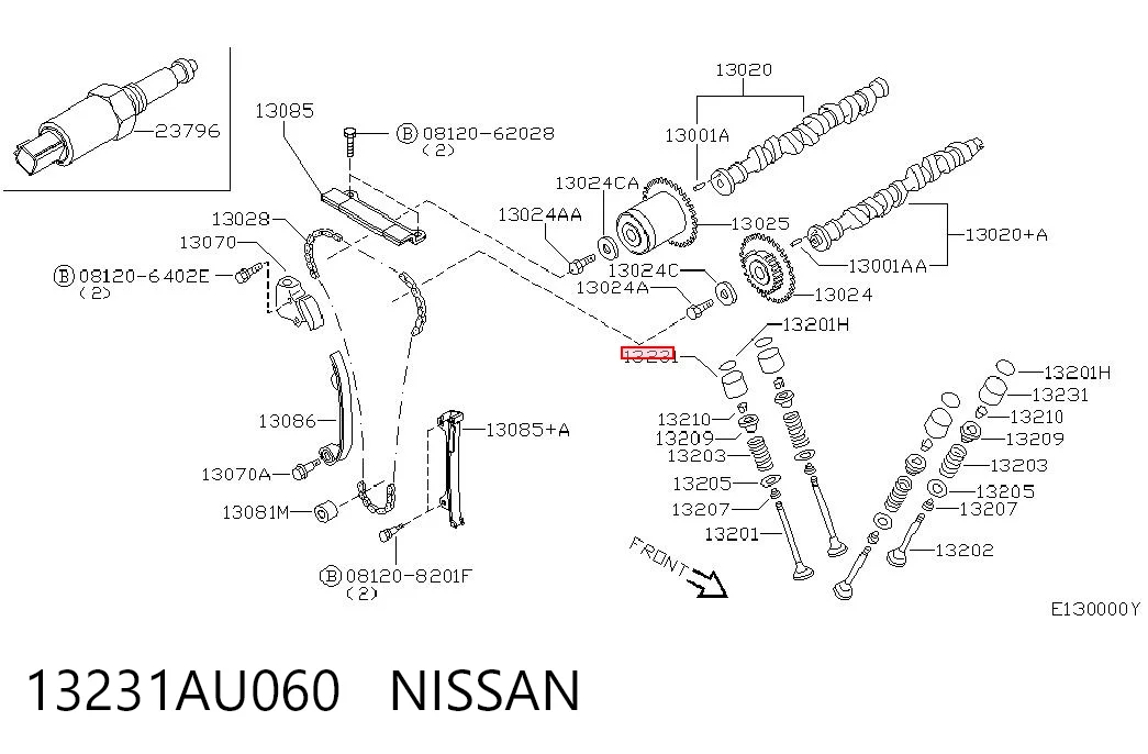 13231AU060 Nissan/Infiniti
