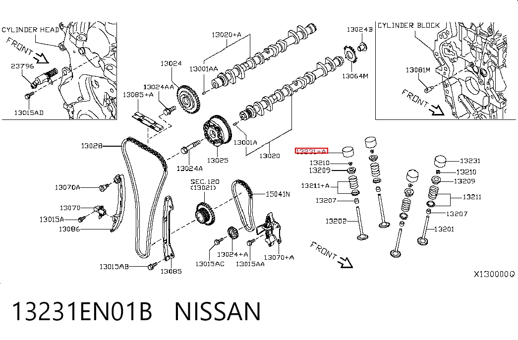 13231EN01B Nissan/Infiniti