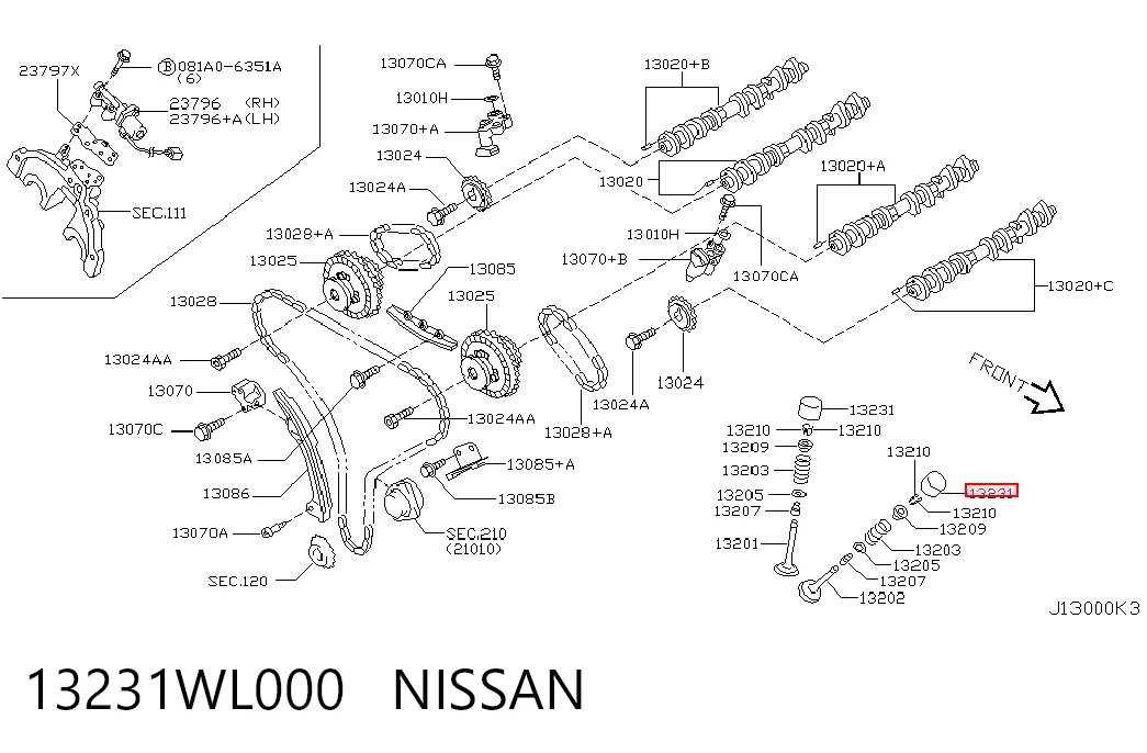 13231WL000 Nissan/Infiniti