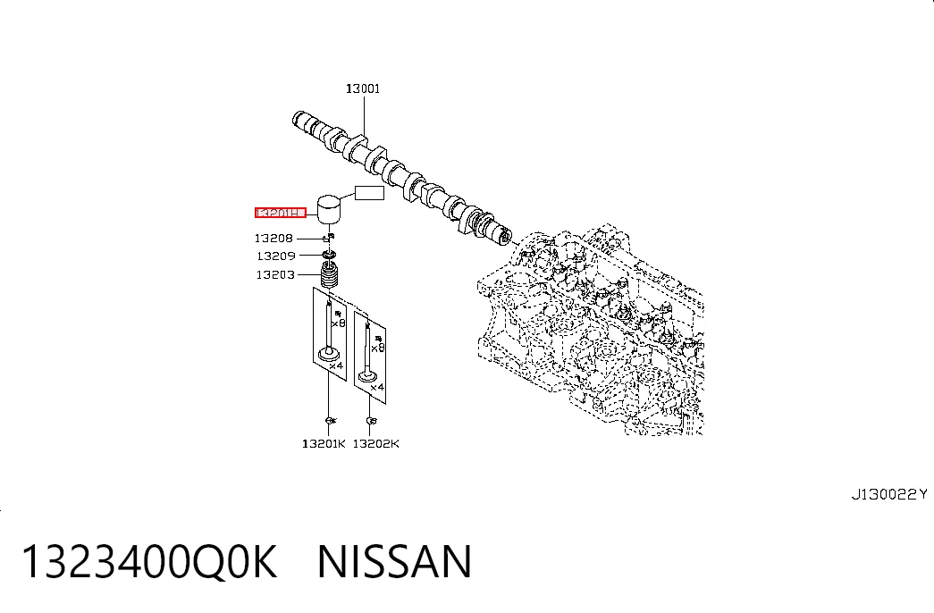 1323400Q0K Nissan/Infiniti