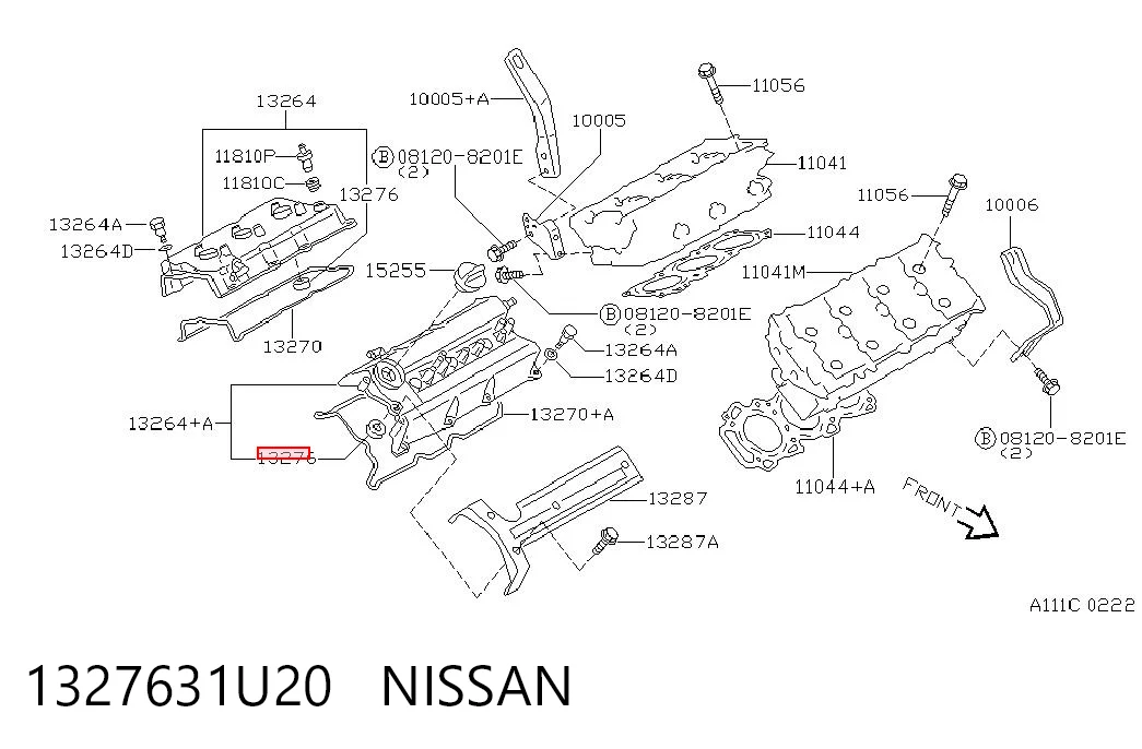 Уплотнительные кольца свечных каналов Renault (RVI) 1327631U10 цена, от 3.36 USD