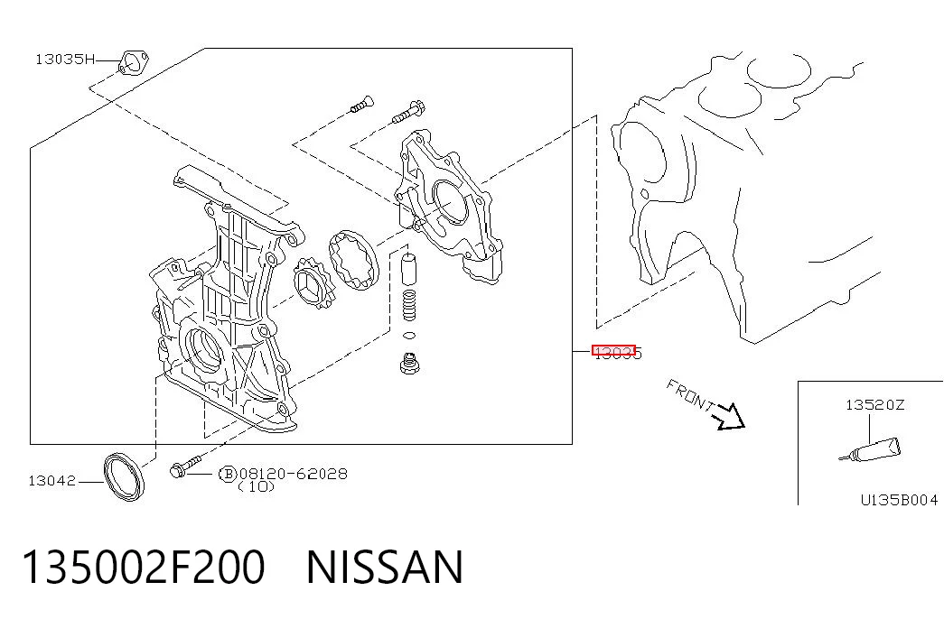 OPN701 Aisin Масляный насос двигателя