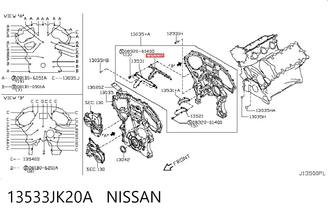 13533JK20A Nissan/Infiniti 
