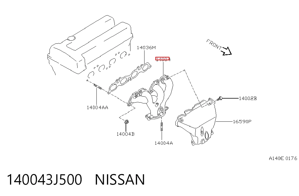 140043J500 Nissan/Infiniti