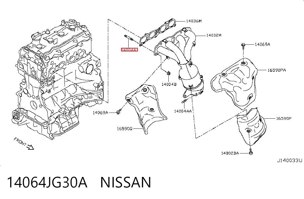 14064JG30A Nissan/Infiniti 