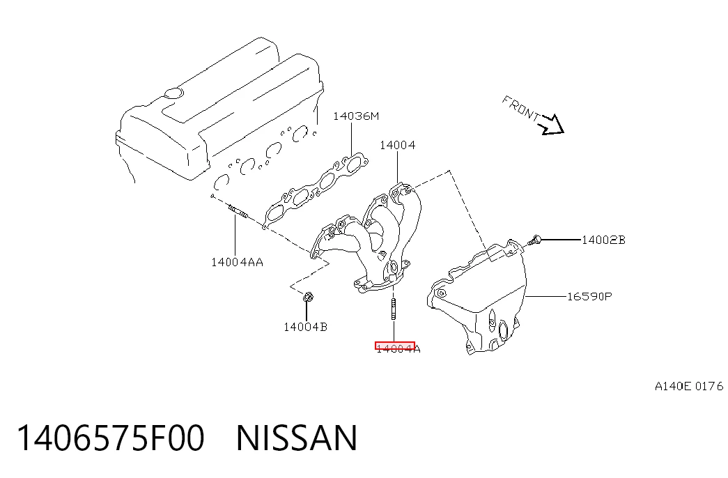 1406575F00 Nissan/Infiniti