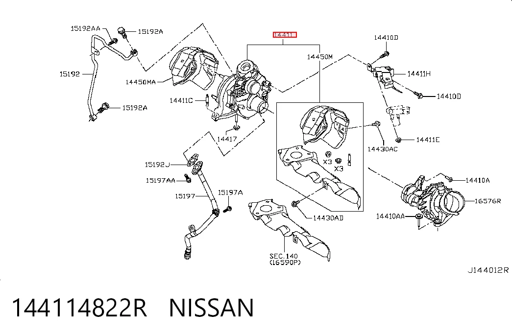 Турбонаддув на Nissan Qashqai +2 I J10