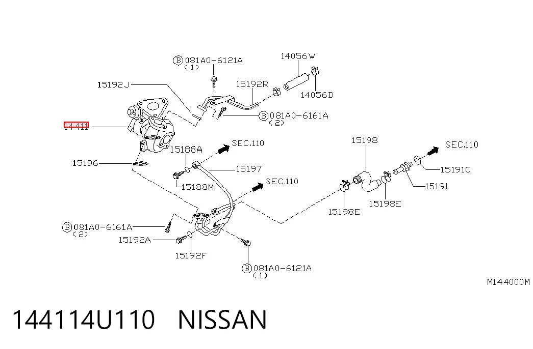 Турбонаддув на Nissan Almera II N16