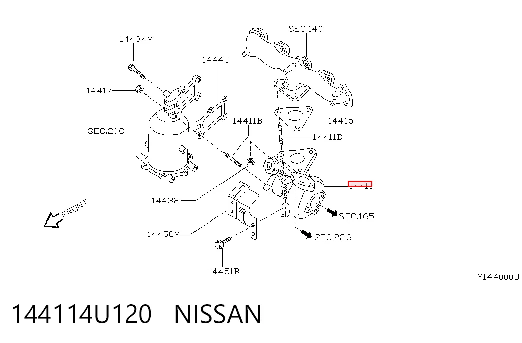 Турбонагнетатель Nissan Almera II седан (N16) (2000 - 2006) цена, от 84.55 USD