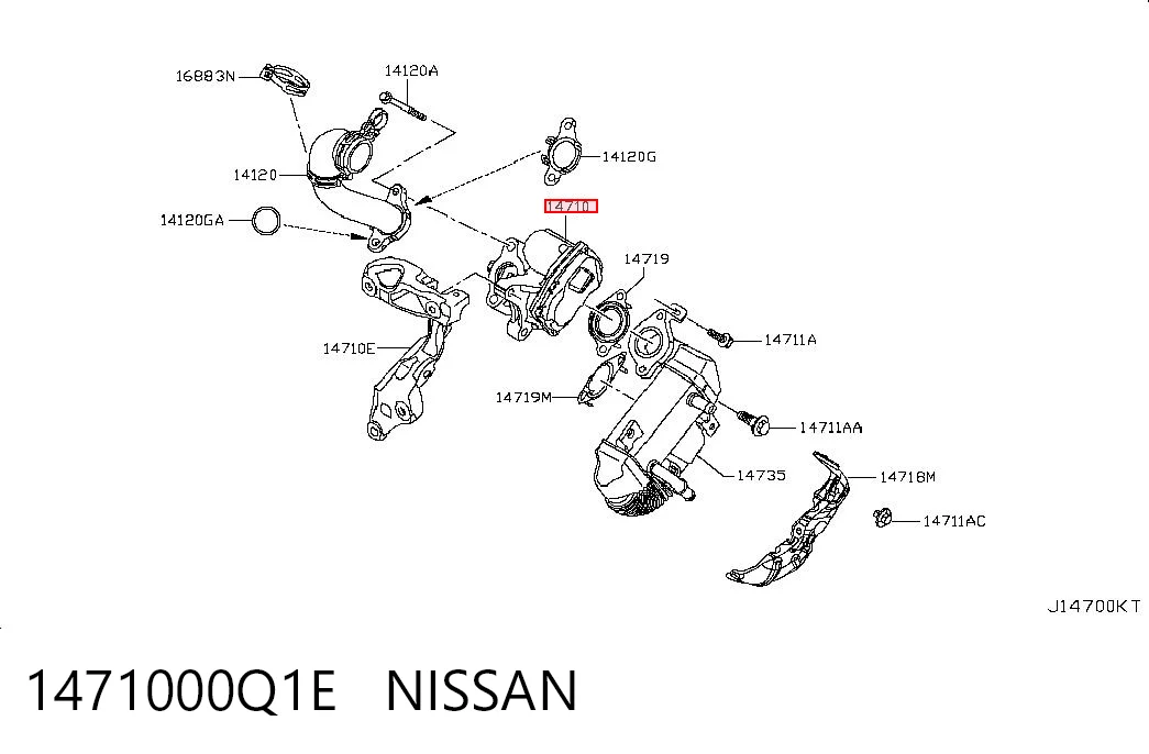 6000620224 Fiat/Alfa/Lancia Клапан рециркуляции отработавших газов EGR