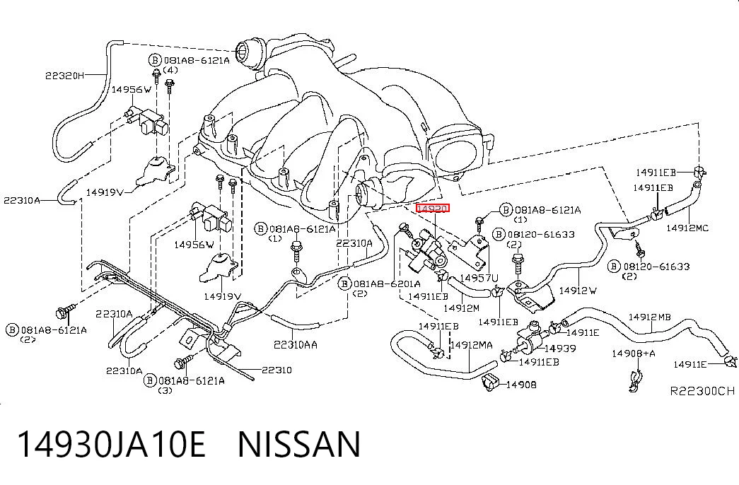 14930JA10E Nissan/Infiniti 